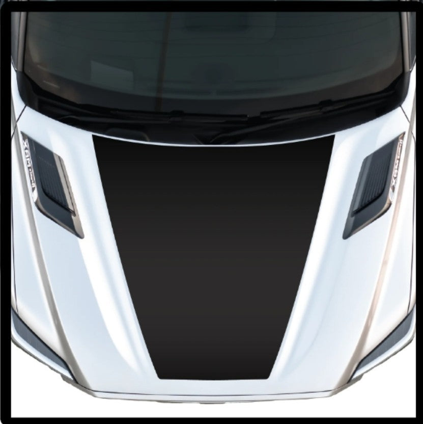 Hood Stripe Vinyl Graphic Decal Sticker Made For Mitsubishi Outlander 2022-2025