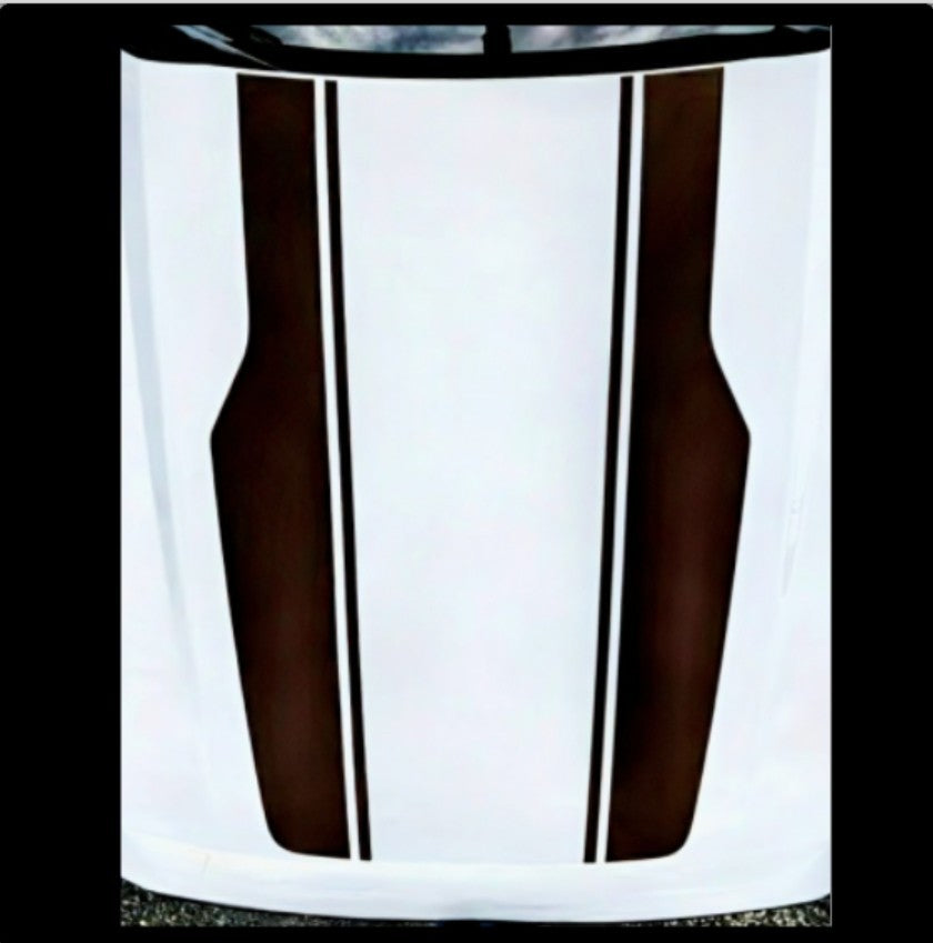 Hood Stripes Vinyl Decal Sticker Custom Fit Ford Maverick Graphic 2022-2025