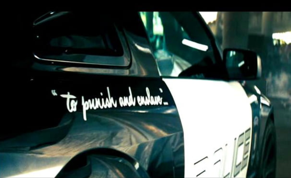 2X "To Punish and Enslave..."  Vinyl Decal Sticker TRANSFORMERS DECEPTICONS DOOR