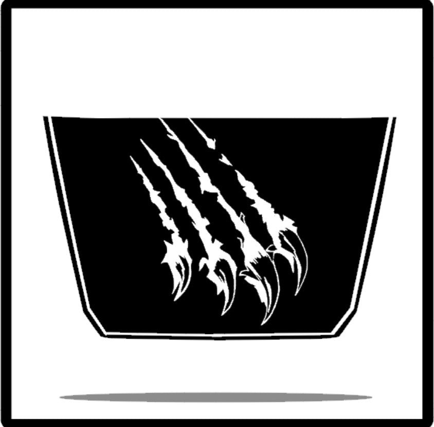 Pin Hood Vinyl Graphic Decal Sticker Custom For 2017 2018 2019 2020 Ford Raptor